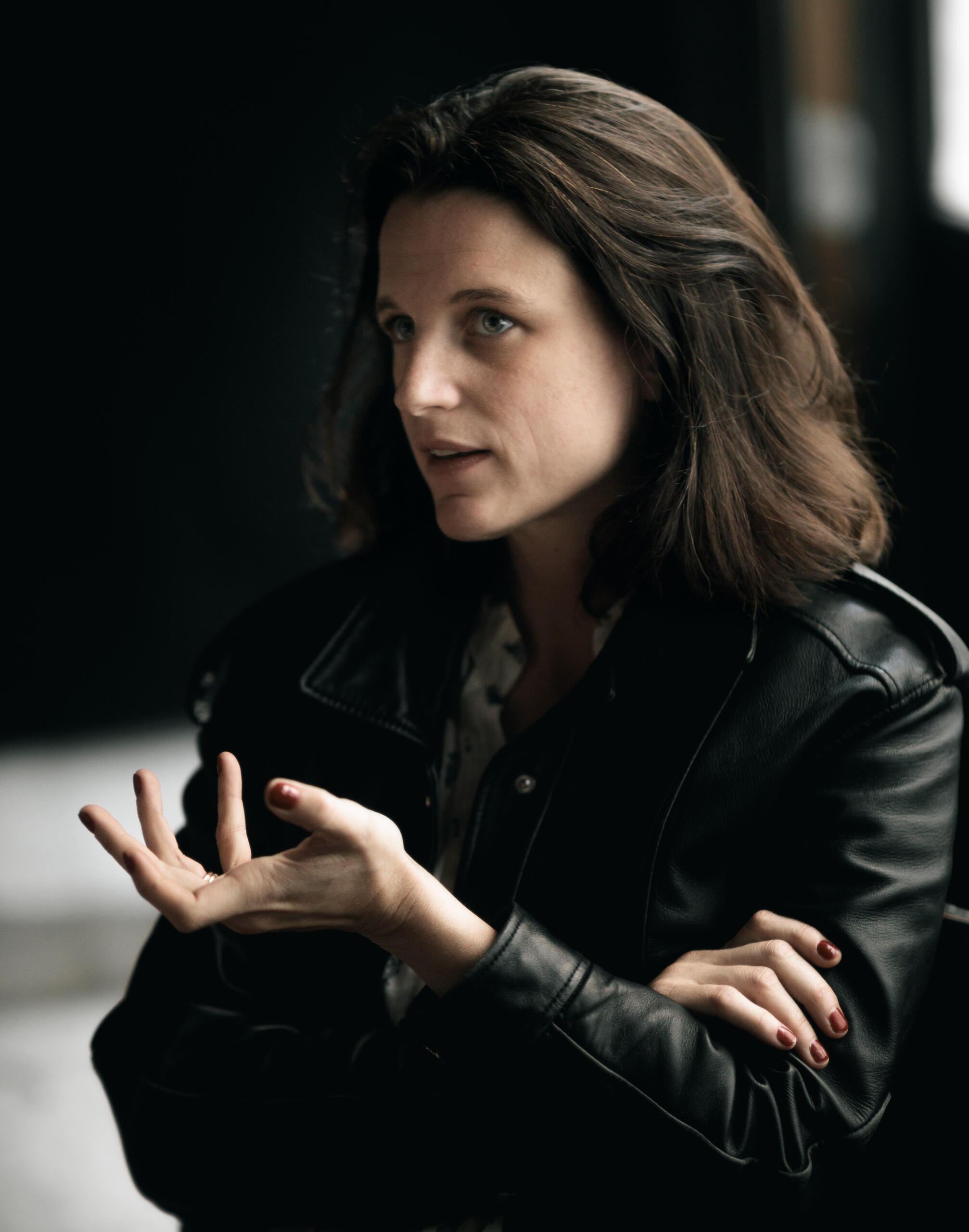 Shooting portrait Quentin Verwaerde Paris série série Eugénie Bastié 3