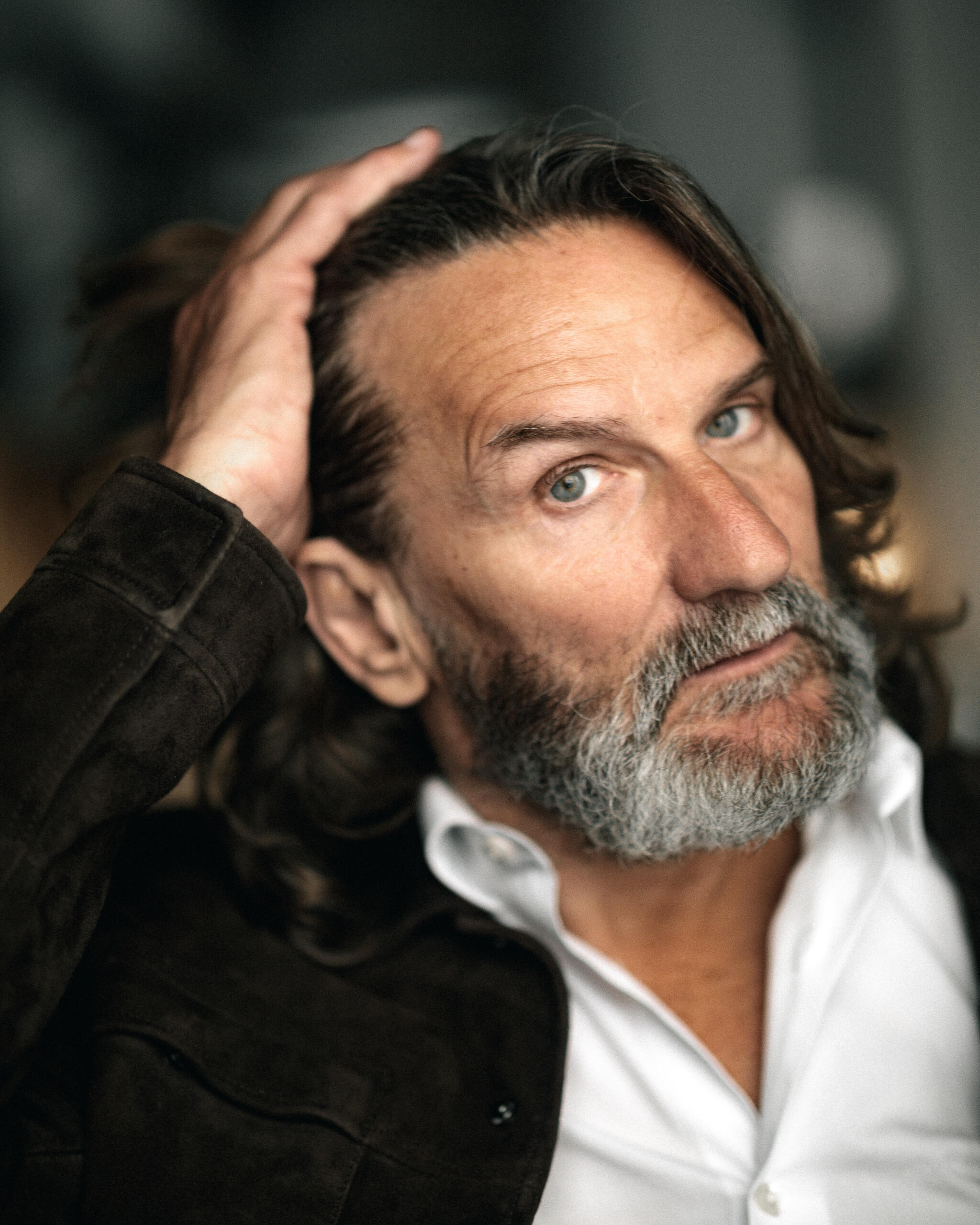 Shooting portrait Quentin Verwaerde Paris série Frédéric Beigbeder 3